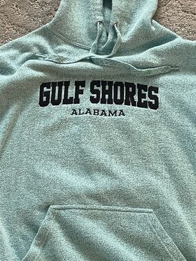 CO Pacific & Co Light Teal Hoodie Sz medium